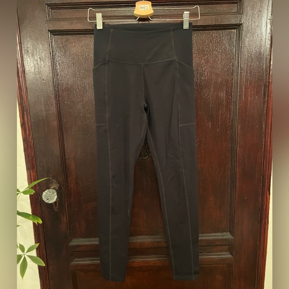 Black Pocket Legging Girlfriend Collective - New Without Tags - Picture 5 of 6